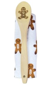 Set prosop de bucatarie si lingura White - HR-SPNTWL-WH