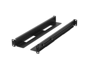 Set sine glisante pentru rack 19", 397-680 mm, negre - AK-1901-B