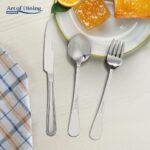SET TACAMURI INOX 18 PIESE, LARA, ART OF DINING - HR-HP-LR18