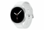 SG Watch8 44mm 1.47" L335 (eSIM Cellular) Silver / White strap - SM-L335NZSAEUE
