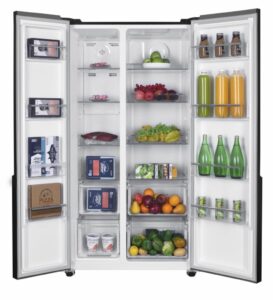 SIDE BY SIDE HEINNER HSBS-H532NFGBKF+ - imagine 6