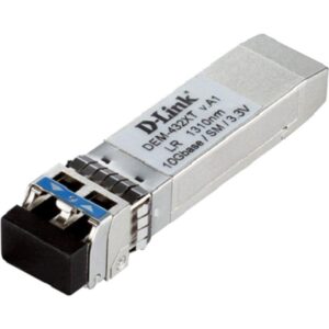 Single Mode Fibre Transceiver D-link, DEM-432XT; Standard Compliance: IEEE-802.3ae/ 10GBASE-LR