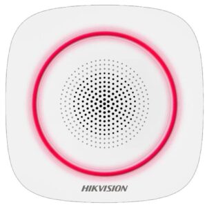 Sirena interior wireless AX PRO Hikvision DS-PS1-I-WE (Red indicator) - DS-PS1-II-WE-R
