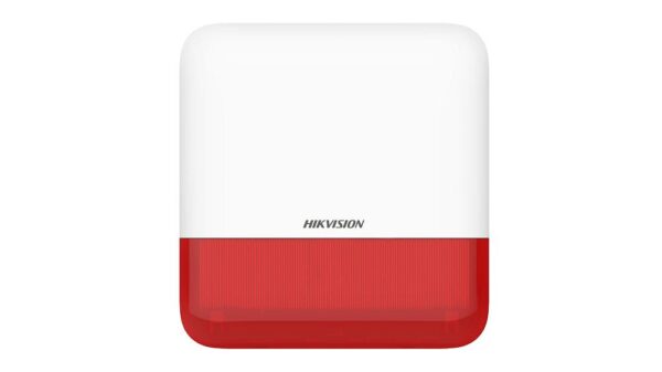 Sirene de exterior wireless AXPRO Hikvision DS-PS1-E-WE (Red Indicator) - DS-PS1-E-WE-R