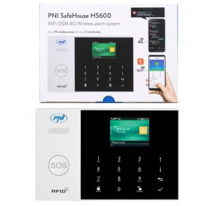 Sistem de alarma wireless PNI SafeHouse HS600 Wifi GSM 4G - PNI-HS600