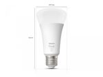 Smart LED bulb Philips Hue, Bluetooth, E27, 15.5W (100W) - 000008719514343320
