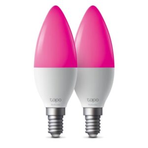 Smart Light Bulb, Multicolor SPEC: B38 bulb, E14 base, 220~240 V - TAPO L430C(2-PACK)