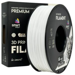 SMART PRINT FILLAMENT 1KG ASA WHITE, Rezistenta UV, Finisaj mat - ASA WHITE | SMART PRINT