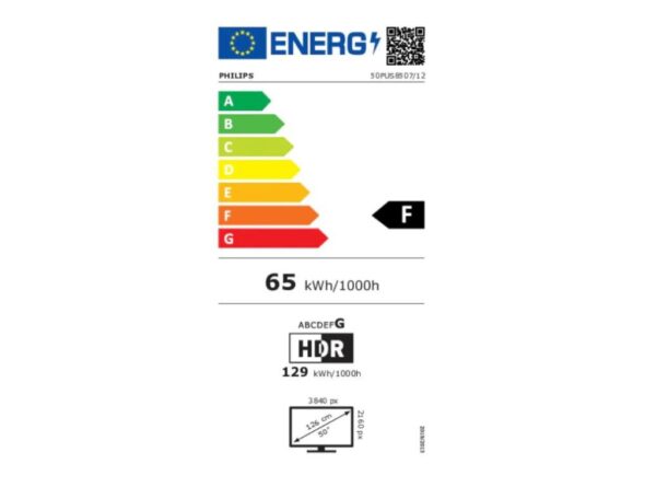 Smart TV Philips Ambilight 50PUS8507/12 (Model 2022) 50" (126CM)