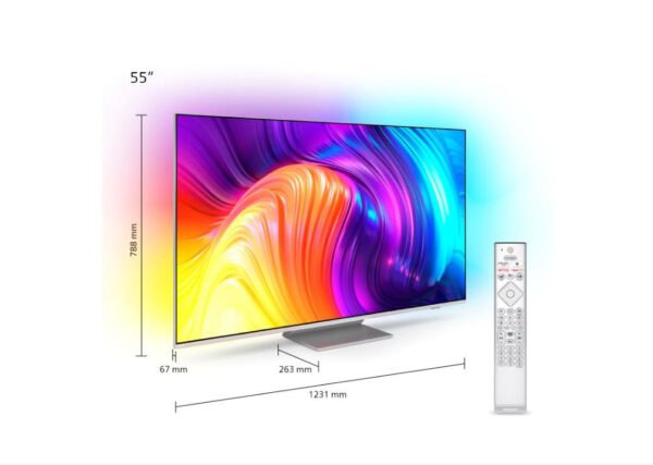 Smart TV Philips Ambilight 55PUS8807/12 (Model 2022) 55" (139CM)