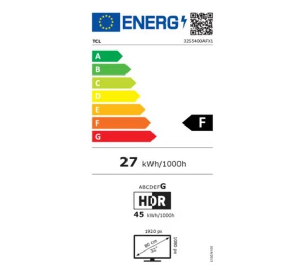 Smart TV TCL 32S5400A (Model 2023) 32" (80CM), LED HD