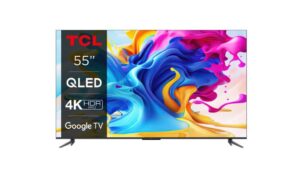 Smart TV TCL 55C645 (Model 2023) 55" (139CM), QLED 4K UHD