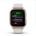 Smartwatch Garmin Venu SQ2 Ivory/Peach - Music Ed., display AMOLED - 010-02700-11 - imagine 2