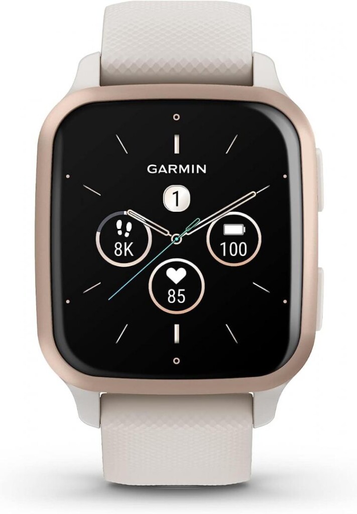 Smartwatch Garmin Venu SQ2 Ivory/Peach - Music Ed., display AMOLED - 010-02700-11-01 Smartwatch Garmin Venu SQ2 Ivory/Peach - Music Ed., display AMOLED - 010-02700-11 - imagine 1