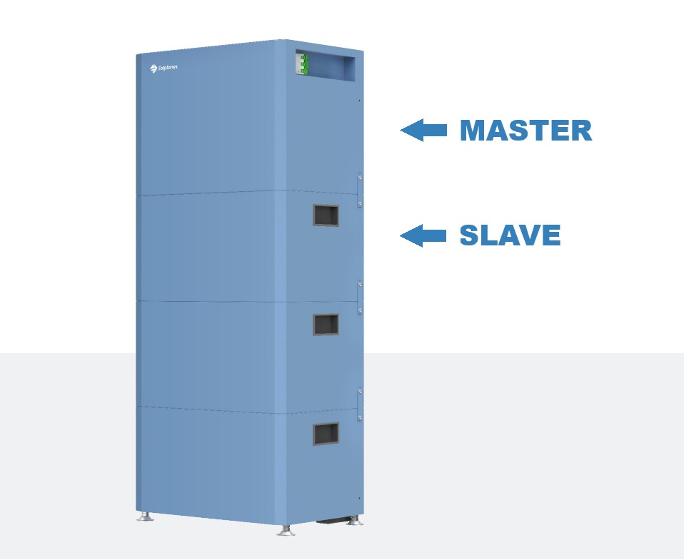 Solplanet High Voltage Master Battery Module 5.12kWh, ASW5120M-HB-E-01 Solplanet High Voltage Master Battery Module 5.12kWh, ASW5120M-HB-E - imagine 1