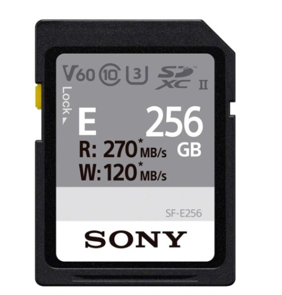 Sony SD Card 256GB UHS-II SF-E Series - SFE256.AE