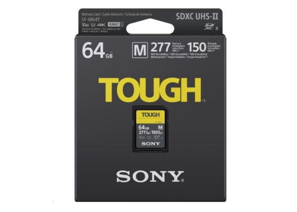 Sony SD Card 64GB UHS-II SF-M Series - SFM64T.SYM