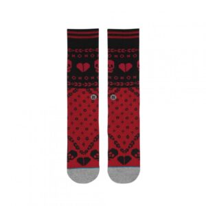 SOSETE STANCE HEART BANDIT - M545A17HEA-L-RED