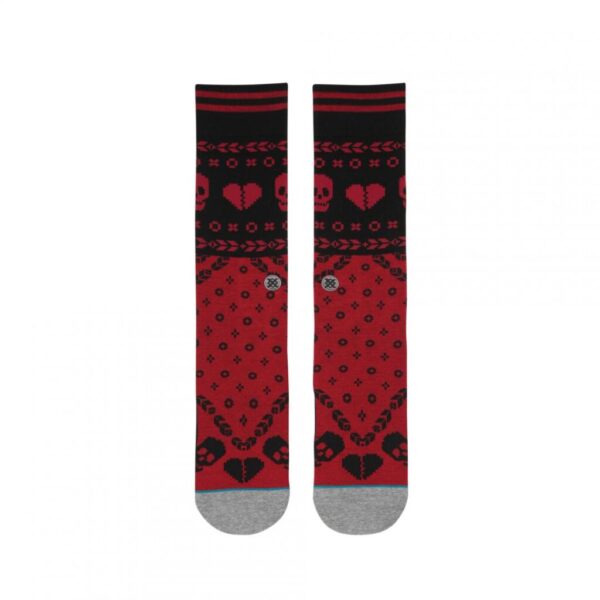 SOSETE STANCE HEART BANDIT - M545A17HEA-L-RED