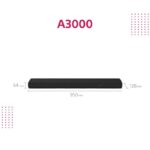 Soundbar Sony HT-A3000, 3.1ch, Dolby Atmos, 250W, Bluetooth 5.0 - HTA3000.CEL