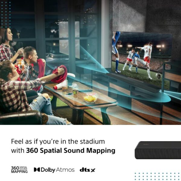 Soundbar Sony HT-A3000, 3.1ch, Dolby Atmos, 250W, Bluetooth 5.0 - HTA3000.CEL