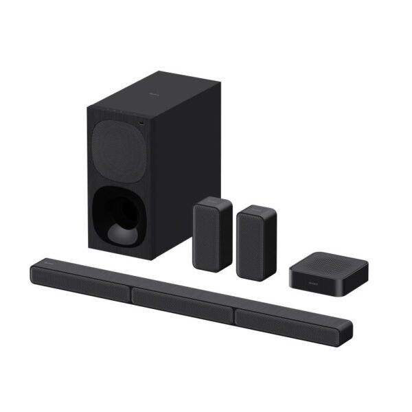 Soundbar SONY HT-S40R, 5.1, 600W, Bluetooth, Dolby Audio, Negru - HTS40R.CEL