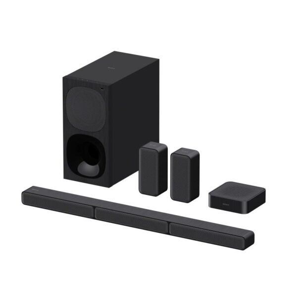 Soundbar SONY HT-S40R, 5.1, 600W, Bluetooth, Dolby Audio, Negru - HTS40R.CEL