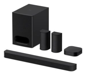 Soundbar Sony HTS60, 5.1ch, 1000 W - HTS60.CEL
