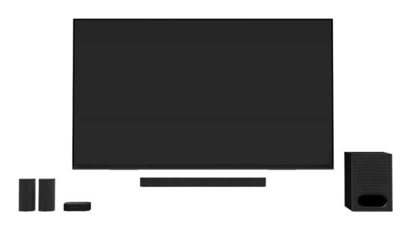 Soundbar Sony HTS60, 5.1ch, 1000 W - HTS60.CEL