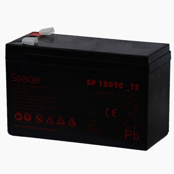 SPC ACUMULATOR UPS 12V/9Ah terminal F2 - SP-BAT-12V9AH