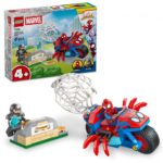 SPIDEY PE MOTOCICLETA VS RHINO LEGO11206