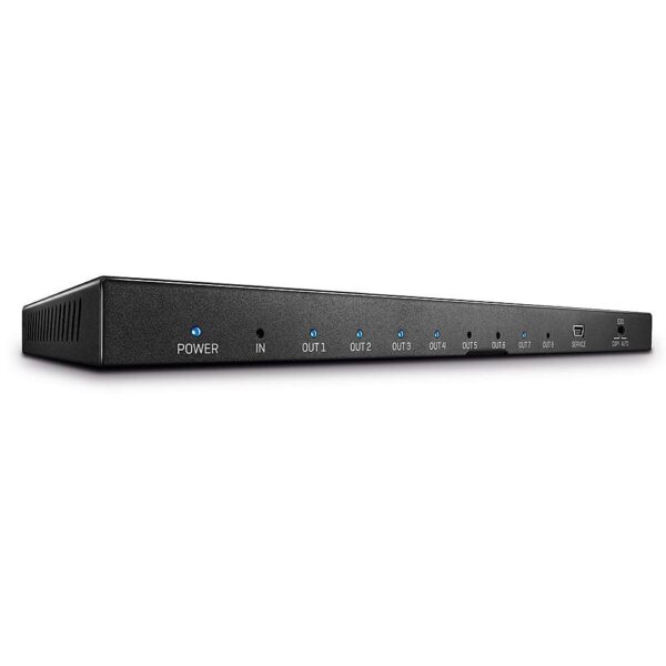 Splitter Lindy 8 Port HDMI 2.0, latime de banda suportata 18Gbps - LY-38237