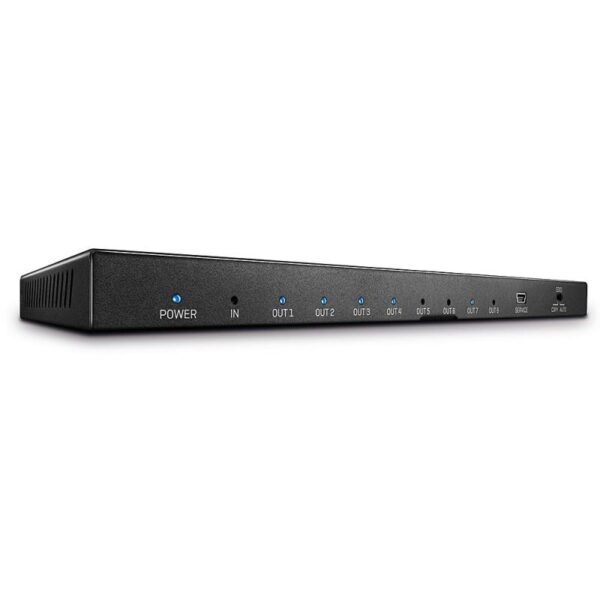 Splitter Lindy 8 Port HDMI 2.0, latime de banda suportata 18Gbps - LY-38237