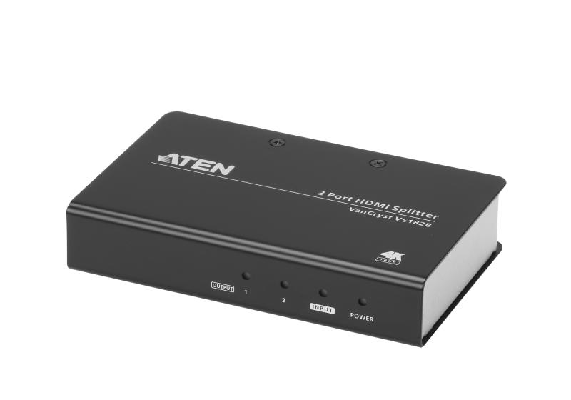 Splitter True 4K ATEN VS182B-AT-G. Video Type portul: HDMI-01 Splitter True 4K ATEN VS182B-AT-G. Video Type portul: HDMI - imagine 1