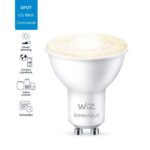 Spot LED inteligent WiZ Dimmable, Wi-Fi, GU10, 4.9W (50W) - 000008718699786250