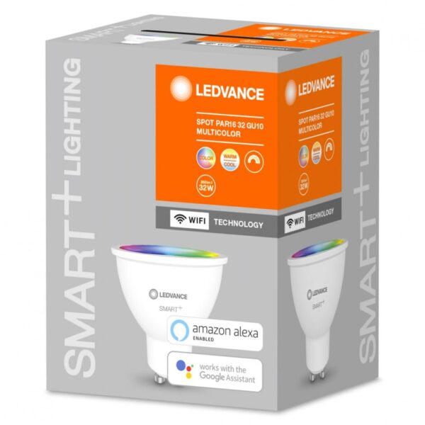 Spot Led Ledvance SMART+ WiFi SPOT GU10 Multicolour, 5W (40W), 230V - 000004058075485693