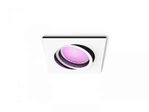 Spot LED RGB incastrat Philips Hue Centura, Bluetooth, GU10, 5.7W - 000008719514338920