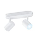 Spot LED RGB WiZ Imageo, Wi-Fi, Bluetooth, 2x4.9W, 690 lm - 000008719514551770