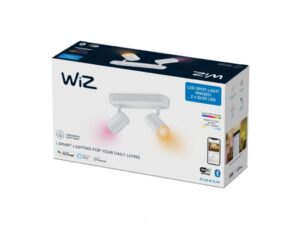 Spot LED RGB WiZ Imageo, Wi-Fi, Bluetooth, 2x4.9W, 690 lm - 000008719514551893