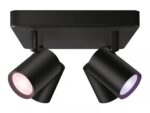 Spot luminos WiZ Imageo SQ, Wi-Fi + Bluetooth, LED RGB - 000008719514554573