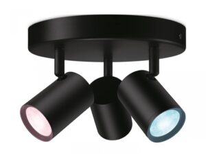 Spot luminos WiZ Imageo, Wi-Fi + Bluetooth, LED RGB, control vocal - 000008719514554535