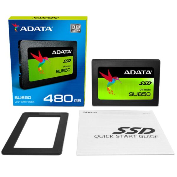 SSD ADATA SU630, 480GB, 2.5", SATA III - ASU650SS-480GT-R