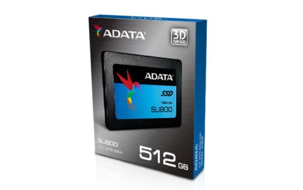 SSD ADATA Ultimate SU800, 512GB, 2.5", SATA III - ASU800SS-512GT-C