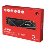 SSD ADATA XPG GAMMIX S70, 2TB, NVMe, M.2 - AGAMMIXS70B-2T-CS