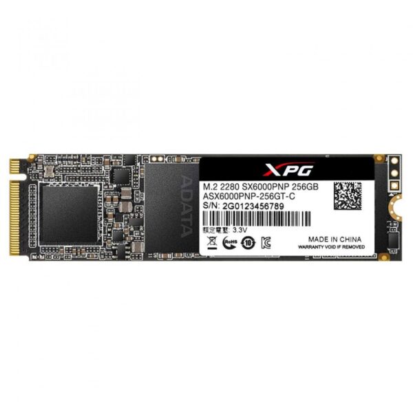 SSD ADATA XPG SX6000 Pro, 256GB, NVMe, M.2 - ASX6000PNP-256GT-C