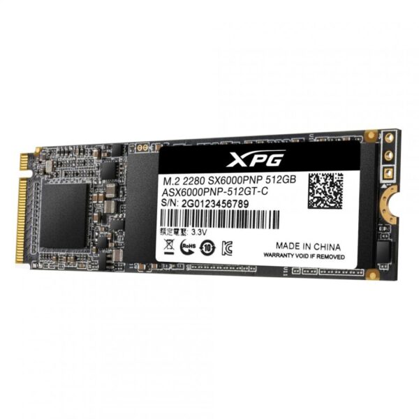 SSD ADATA XPG SX8200 Pro, 512GB, NVMe, M.2 - ASX8200PNP-512GT-C