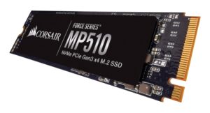 SSD Corsair Force Series™ MP510, 960GB, NVMe, M.2 - CSSD-F960GBMP510B