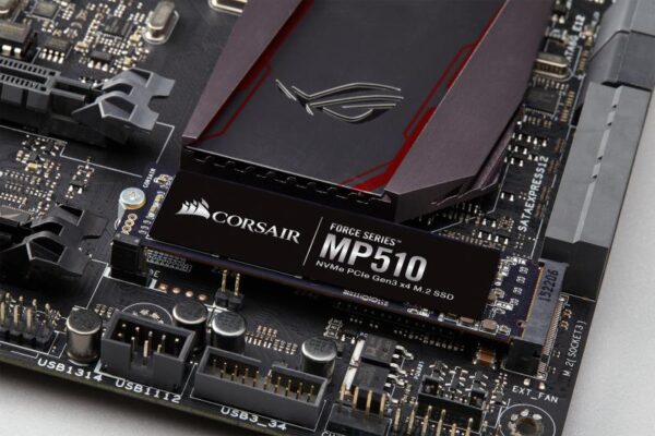 SSD Corsair Force Series™ MP510, 960GB, NVMe, M.2 - CSSD-F960GBMP510B