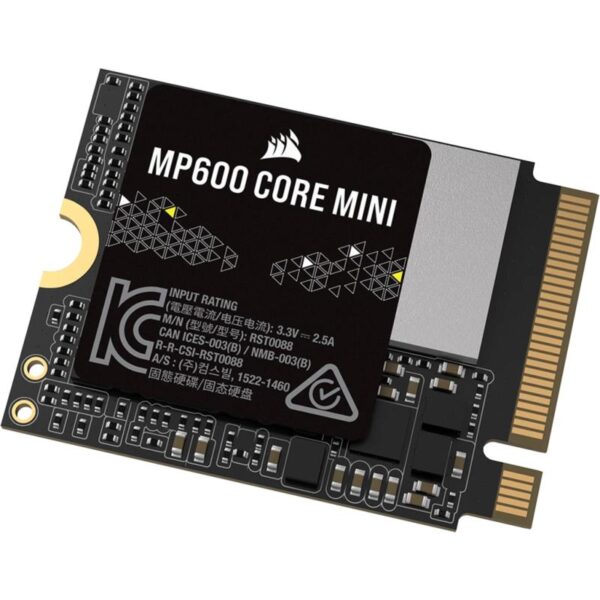 SSD CORSAIR MP600 CORE MINI PCIe Gen4 x4 NVMe M.2 2230 2TB - CSSD-F2000GBMP600CMN