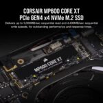 SSD CORSAIR MP600 CORE XT 4TB, PCIE 4, M.2 - CSSD-F4000GBMP600CXT